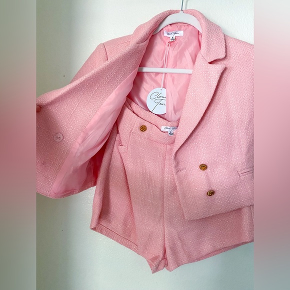 Pink Tweed Set - Picture 3 of 3